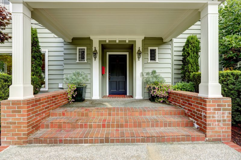 Front Porch Brick Repair